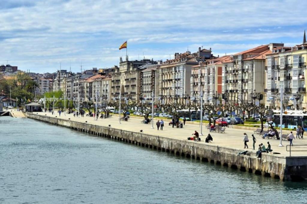 A Un Paso De La Bahia De Santander,Para 6! La Ciudad A Pie! Εξωτερικό φωτογραφία